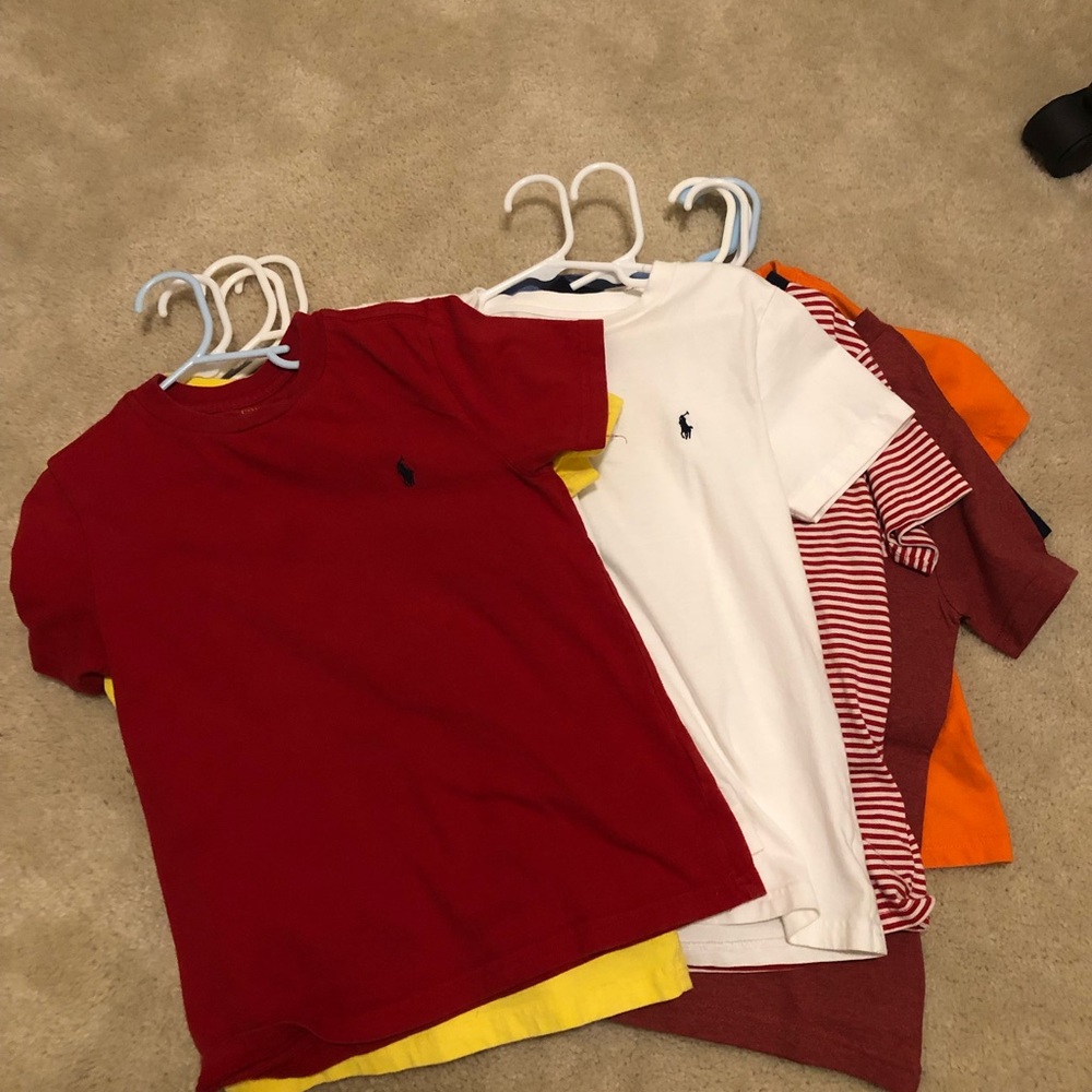 10 Boys Polo Ralph Lauren Shirts